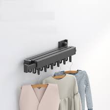 Folding Clothes Hanger Wall Mount