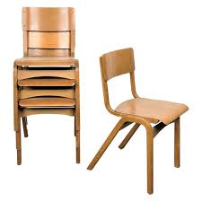 1950s tecta beech dining chairs in