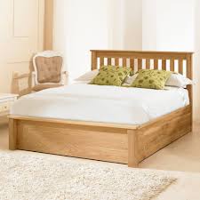 For an added handy touch, this bed includes 6'' of clearance from the floor that can be used for handy storage. King Size Bed Frame Wooden Sidewikiclima
