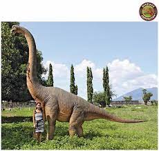 Giant Jurassic Brachiosaurus Statue