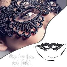 embroidered lace eye masquerade y