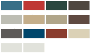 Steel Buildings Color Charts Thickness Choices
