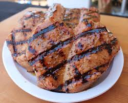 steakhouse pork chops grilled pork