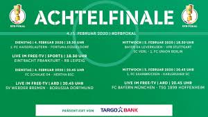 4,816 likes · 746 talking about this. Pokalachtelfinale Drei Spiele Live Im Free Tv Dfb Deutscher Fussball Bund E V