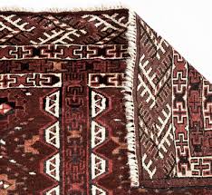 persian turkmen carpet handmade 86