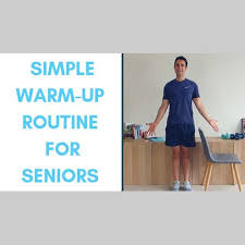 standing warm up routine for seniors