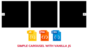 card carousel using html css and javascript