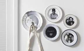 Diy Plate Display Using Vintage Photos