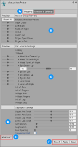 If you want bigger biceps, do barbell curls and hammer curls to help you get bulkier upper arm muscles. Unity Manual Avatar Muscle Settings Tab