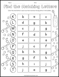 lowercase letters worksheets
