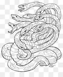 We provide coloring pages, coloring books, coloring games, paintings, and coloring page you can download, favorites, color online and print these lernean hydra the 100 heads water dragon. Book Black And White
