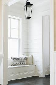 Window Seat Nook With Shiplap Walls