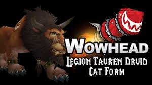 Legion Tauren Druid Cat Forms