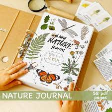 Printable Nature Journal Homeschool Learning Materials - Etsy Canada