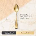 Jual Parsley Gold Dinner Spoon / Sendok Emas | Shopee Indonesia