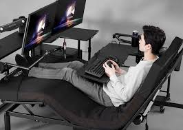 motorized electric gaming bed takes