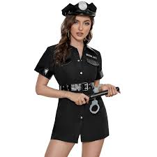 y police role playing policewoman