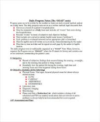 19 Progress Note Examples Samples Pdf Doc Examples