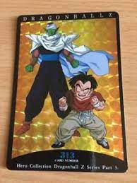 Maybe you would like to learn more about one of these? Dragonball Z Card Dbz Hero Collection Part 3 313 Prism 1995 Made In Japan Ebay