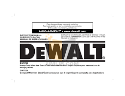 Pdf Manual For Dewalt Other Dw706 Miter Saw