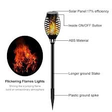 solar torch light upgraded
