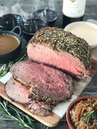 Serve with our homemade creamy horseradish sauce and herb crust. Prime Rib With Rosemary Garlic Butter Rub