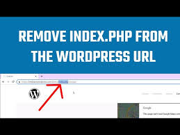 how to remove index php from the