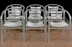 Aluminum Stackable Patio Chairs