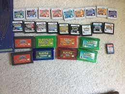 My Pokémon game collection not counting Virtual Console from Gen. 3-7 (1-7  if you count remakes as seperate generations) : r/PokeMoonSun