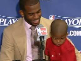 When chris paul joined the los angeles clippers this december, some observers suggested that he could help turn the clippers into the city's marquee basketball team. Video Chris Paul S Son Doing The The Blake Face Is Adorable