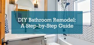 Diy Bathroom Remodel A Step By Step