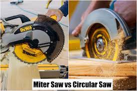 miter saw vs circular saw guide to