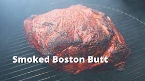smoked boston recipe for pulled