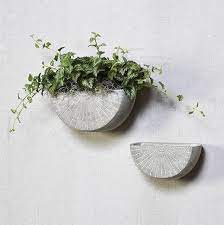 Cement Wall Planter Wall Mounted