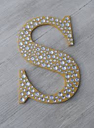 Sparkle Gold Bling Decorative Wall
