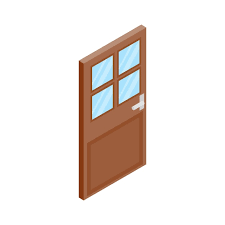 Glass Icon In Isometric 3d Style