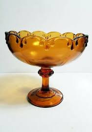 vintage amber glass garland teardrop