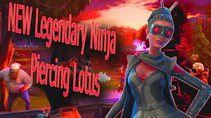Fortnite - Hero Overview- The New Ninja Piercing Lotus! (Gameplay) - YouTube
