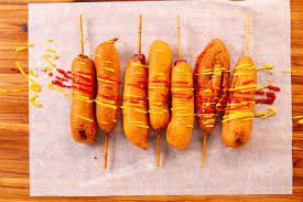 homemade corn dogs frying temps and