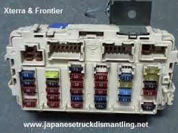 When you require any service or have any questions, they will be glad to assist you with the extensive resources available to them. 2000 04 Nissan Xterra Fuse Box Junction Relay Box Block Interior