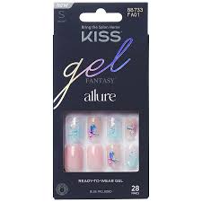 kiss gel fantasy allure fake nails