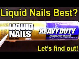 is liquid nails as good as loce let
