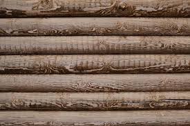 Rural House Wooden Texture Logs