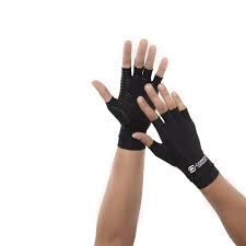 Copper Compression Arthritis Gloves Half Finger