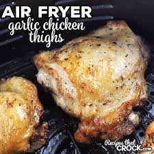 Garlic Butter Chicken Thighs Air Fryer gambar png
