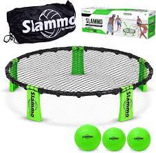 Amazon.com: GoSports Slammo Game Set (Includes 3 Balls, Carrying Case and  Rules) - Outdoor Lawn, Beach & Tailgating Roundnet Game for Kids, Teens &  Adults : Home & Kitchen