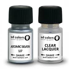 Code 1j7 Atomic Silver Paint Lacquer