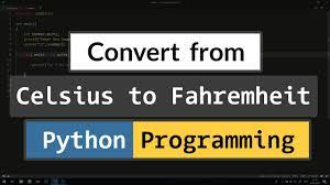 python program to convert rature