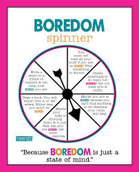 Boredom Spinner By Fisherkids On Etsy Chore Chart Kids