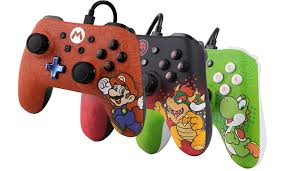 Mario party 10 on wii u wouldn't let players use the pro controller either. These Nintendo Switch Controllers Have Real Character Walmart Com